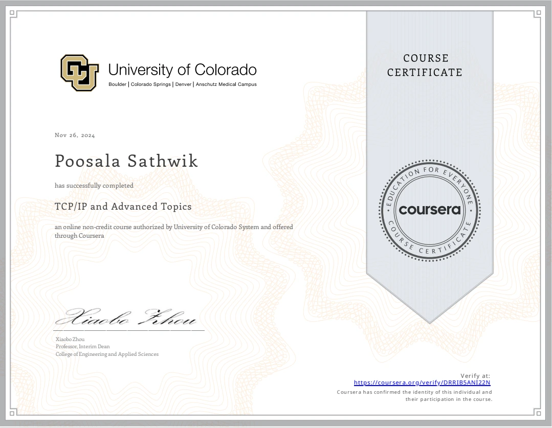 Sathwik Poosala | Full Stack Developer Portfolio